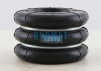 Triple Convoluted Rubber Air Bellows S-90-3 YOKOHAMA Industrial Air Spring For Punching Machine 