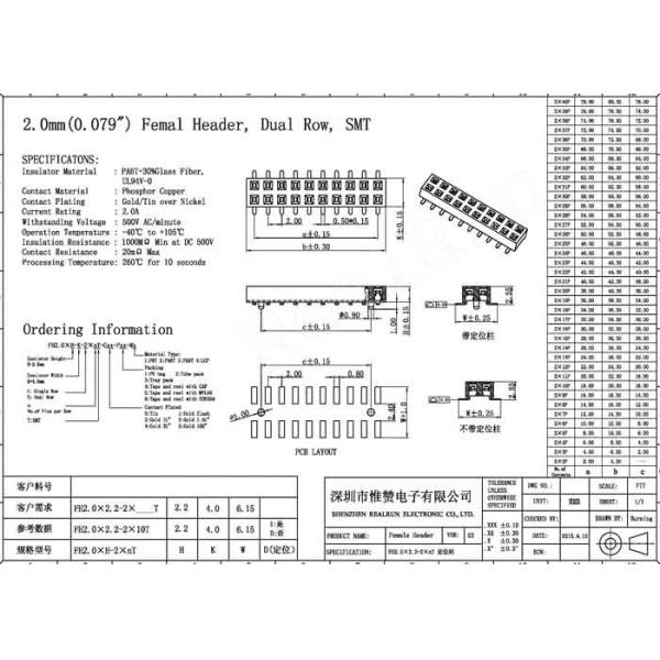 20 тангаж строки 2.0мм двойника соединителя заголовка Пин черный женский с КРЫШКОЙ