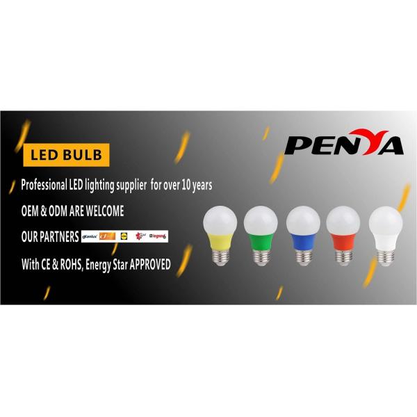 White LED Light Source Incandescent Bulb Light A60 Type LED Bulb for Power Factor PF 0.95