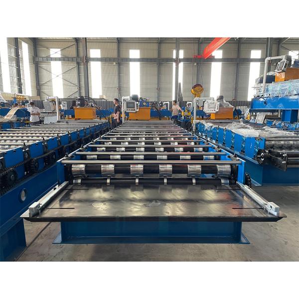 “1000mm Effective Width Metal Roof Panel Cold Roll Forming Machine For GI PPGI Color Steel Coil”
