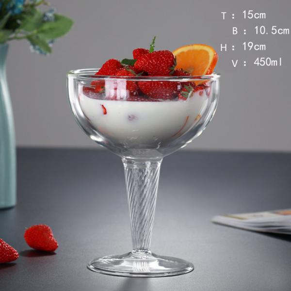 Custom 200ml Double Wall Insulated Borosilicate Glass Cup