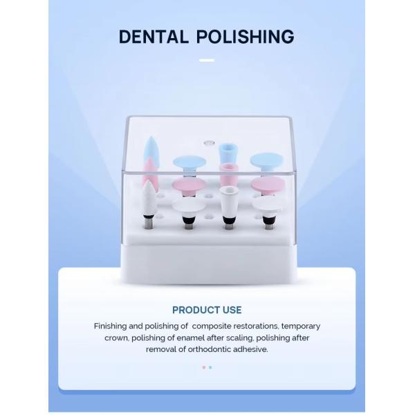12 шт. / коробка высококачественный стоматологический силиконовый зубной полировки для противоугловой ручной части горячее продажа зубной полировки наборов