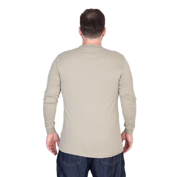 NFPA2112 FR Shirts 100% Cotton Arc Proof Welder Shirts CAT2 Henley Shirts