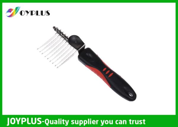 JOYPLUS Metal Rubber Pet Hair Remover Brush OEM / ODM Acceptable 26CM