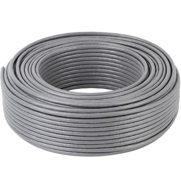 UTP CAT5E 4×2×24AWG Gray PVC Network Cable Bulk Sale High-Speed pass Fluke Test