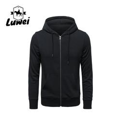 Casual Custom Long Sleeve 85% Baumwolle Knitted Cardigan Cotton Pullover Plain Zip Up Men's Baggy Sweatshirt Hoodies