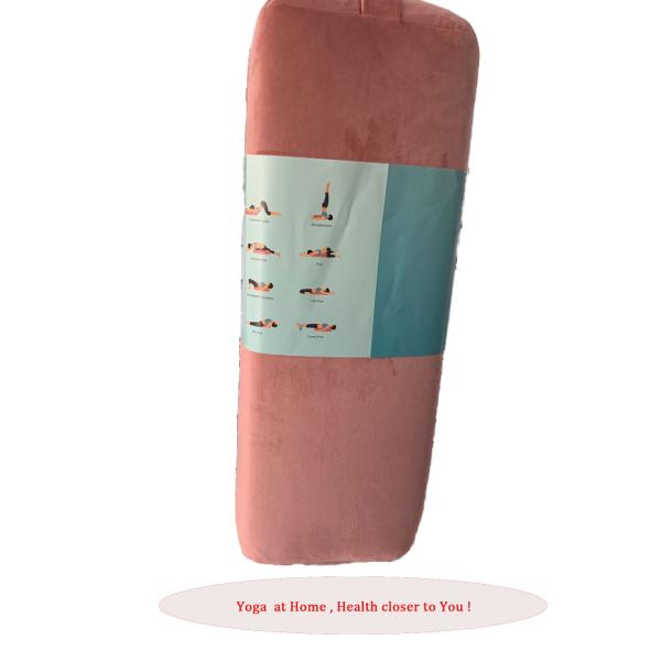Back Support Rectangular Soft Sponge Meditation Yoga Bolster Pillow