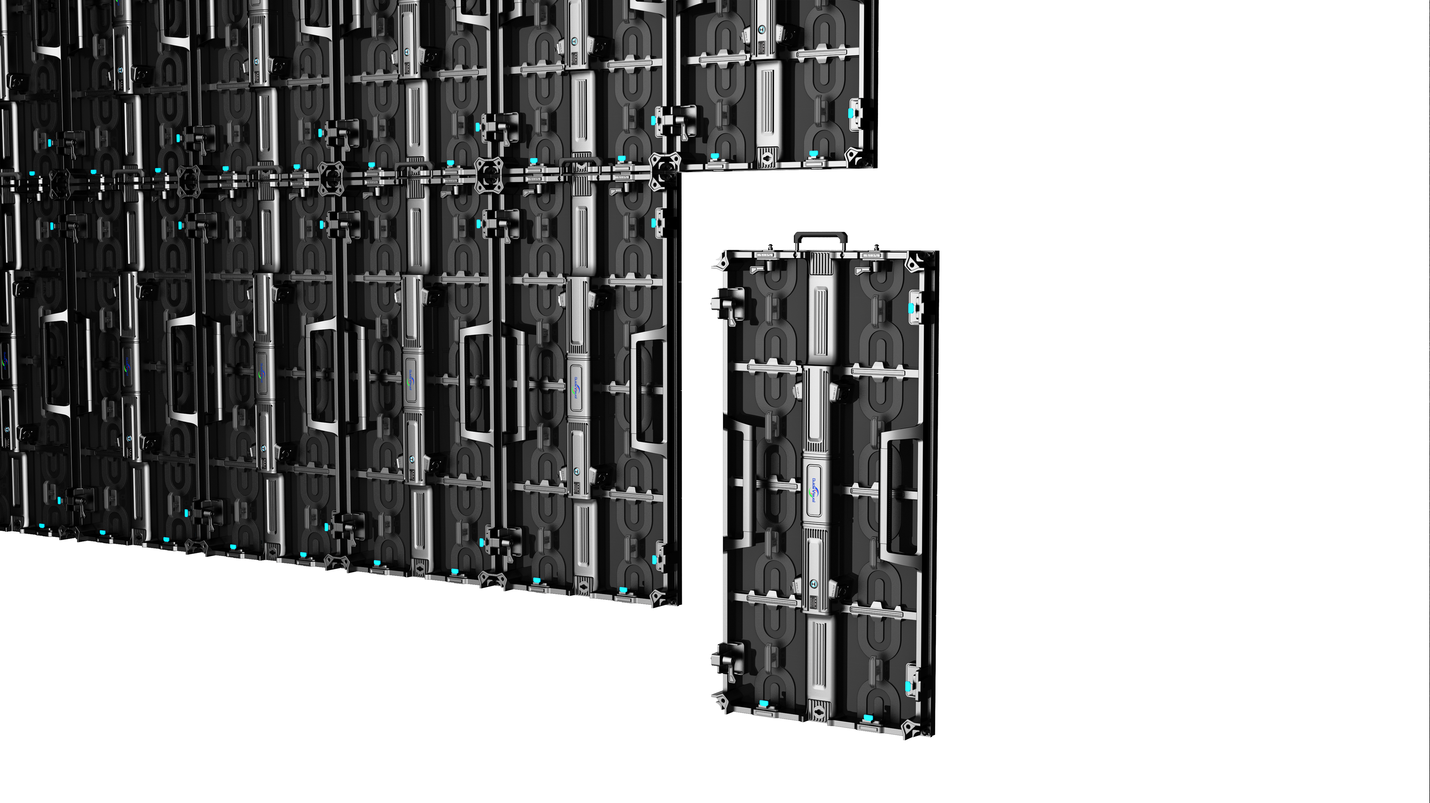 FCC Certificated Weatherproof Led Display Solutions For Events 500mm*1000mm