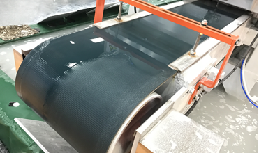 Diamond Surface 7mm Or 9mm PVC Conveyor Belt For Ceramics Polishing Machine