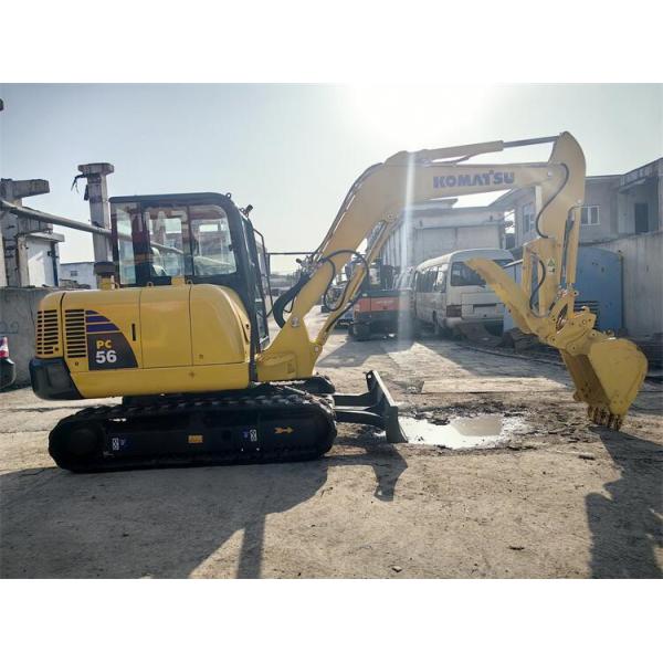 Usado 5Ton Komatsu 56 Mini Excavator Moving Tipo Crawler a preços acessíveis para venda