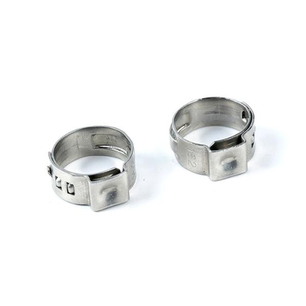 Small Diameter Hose Clamp 13.7mm Stainless Steel Pex Crimp Rings