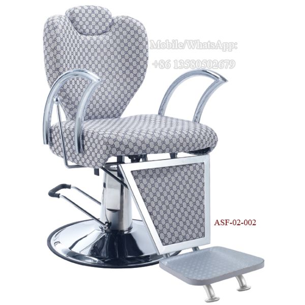 ASF-02-002 Decorative Pattern Design Classic Barber Chair ,Chair for Salon Hairdressing
