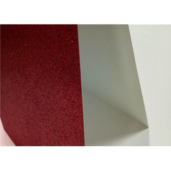 Shine Glitter Sand Double Sided Glitter Paper 300g White Cardboard Material