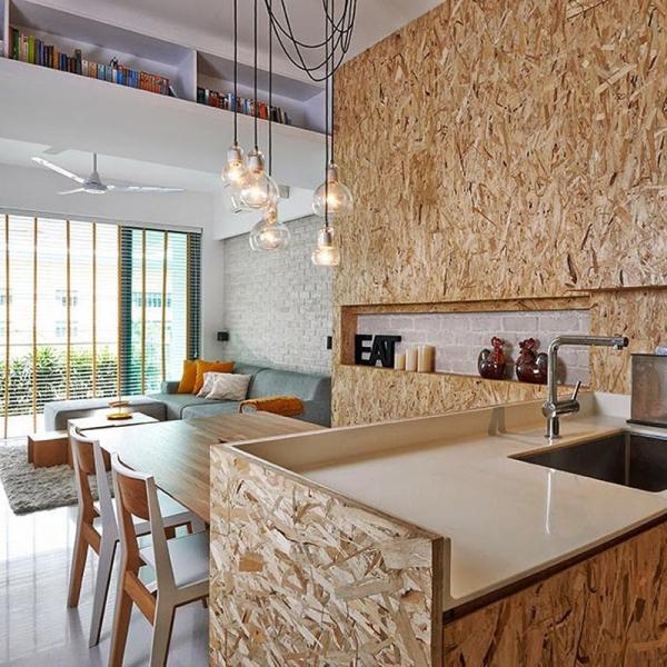 Customized 18mm Standard Waferboard Anti Termite Osb Board For Indoor