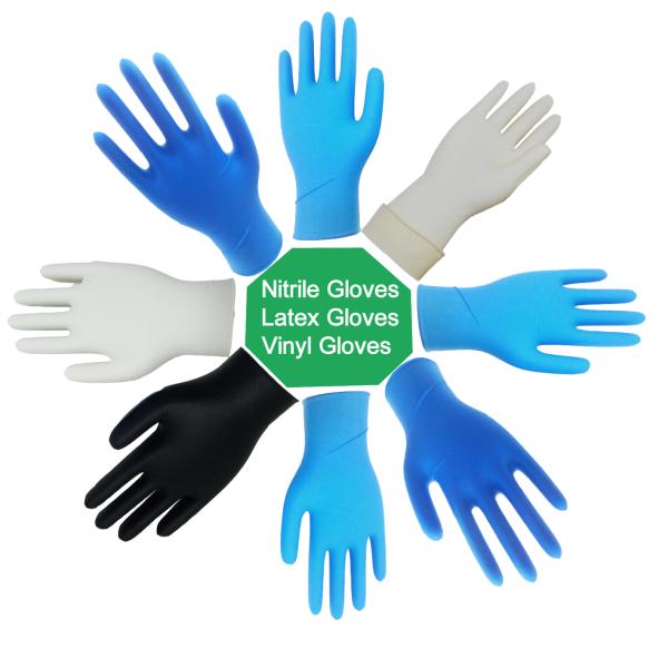 Commercial Safeskin Purple  Nitrile Exam Gloves Latex Free ISO Approved