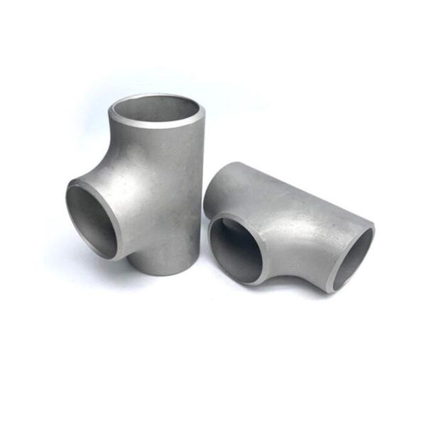 High Strength Aerospace Titanium Pipe Fittings Titanium Tees AMS 4944 Low Density