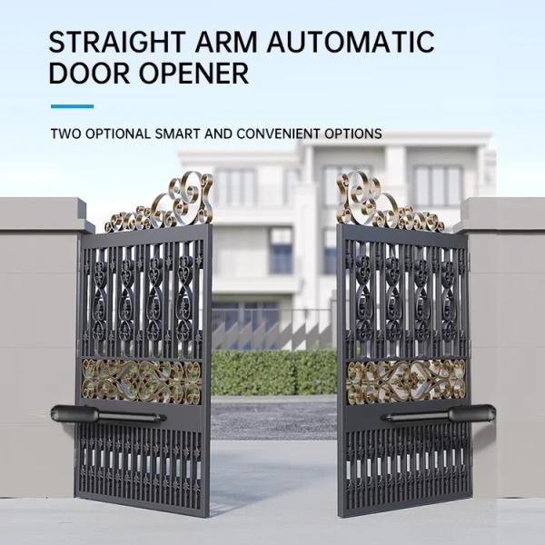 Support for GSM Solar System Photocell Alarm Lamp and Electronic Lock with SW400DC Swing Gate Operator