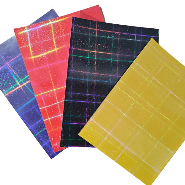 Película de laminación térmica Holográfica Ecológica Fácil de usar para impresiones y artesanías de embalaje