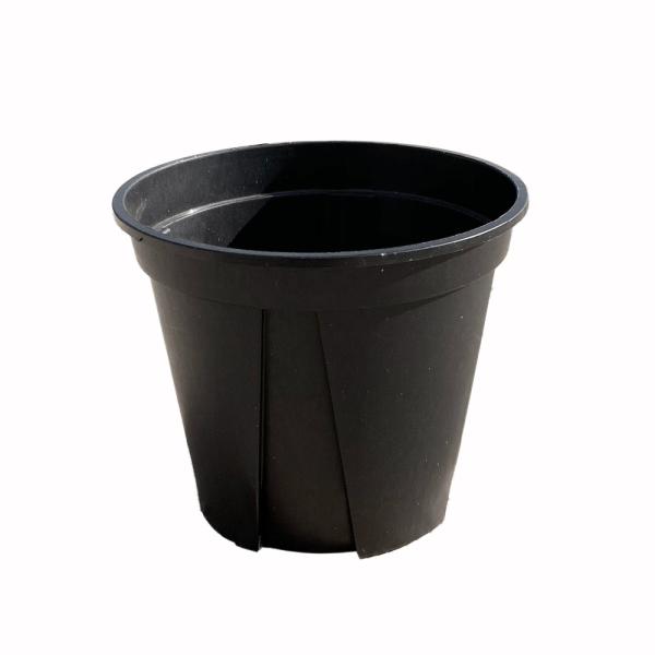 Por mayor 2.5L Negro Jardín plástico de la guardería de galón de la maceta de galón de espesor Bonsai poda hecha de PP / HDPE