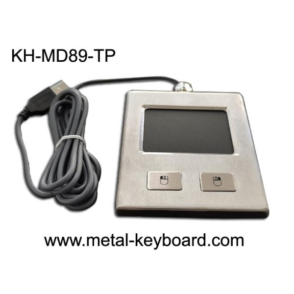 Desktop Rugged Industrial Metal Touchpad Mouse Stainless Steel 4.0mA