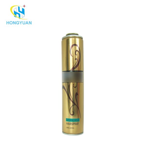 Custom Color Hair Aerosol Spray Can Straight / Neck In Type 90mm 240mm 320mm