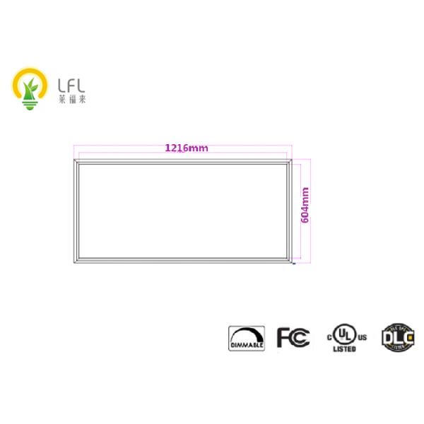 Свет панели СИД ног 2*4 ультра тонкий, свет панели поверхности СИД 100льм/В 604*1216мм