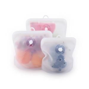 Bolsas de silicone herméticas de 1500 ml Bolsas de silicone reutilizáveis para
