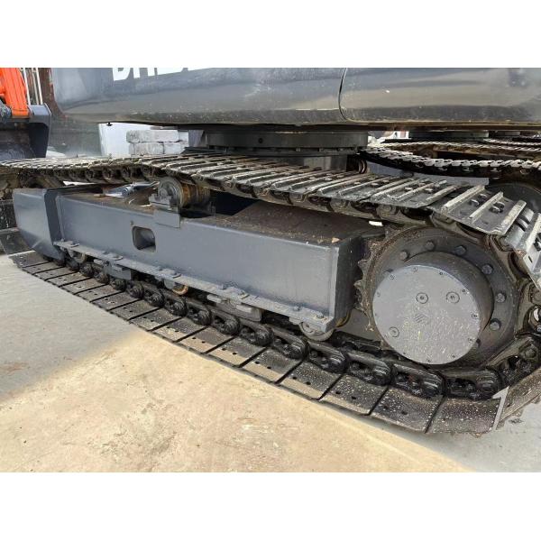 Pequeña excavadora hidráulica usada Doosan DH55 Mini Excavadora movimiento de tierra con cuchilla