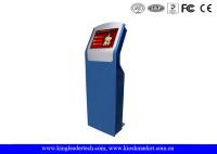 Vandal-Proof Modern Design Freestanding Touch Screen Kiosk With SAW Touch