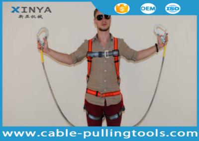Equipamento completo ajustável da proteção da queda do chicote de fios do corpo