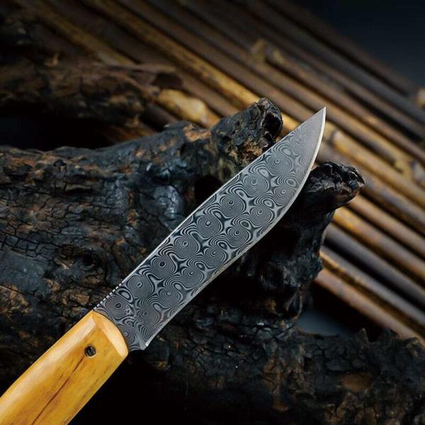 ODM HRC 53 7 Inch Sharp Kitchen Knives Damascus Steel Modern Style