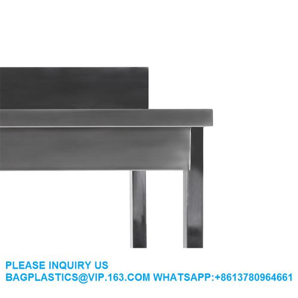 Lab Furniture Supplies Factory Customized Laboratory Steel Double Sink With Two Door Cabinets