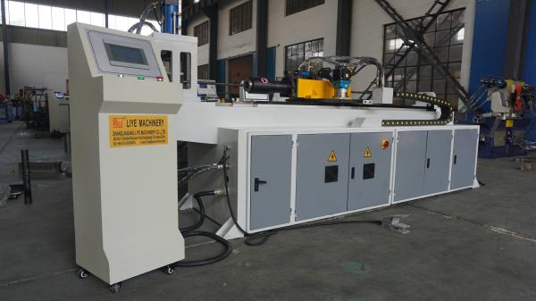Hyraulic Pipe Hole Punching Machine Servo Motor Feeding Rotaion For Steel Pipe