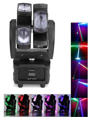 Unique Single Axis 8*10W Beam Moving Head Light LED RGBW 4 in 1 LED Moving Head Spot