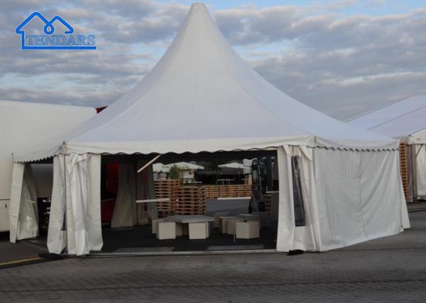 5x5m 6x6 10x10 Outdoor Waterproof Aluminum Pagoda Marquee Tent For Business , Wedding ,  Party Events