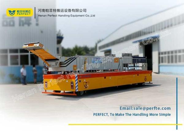 O trole do Shunter de 200 Ton Die Transfer Cart Cement motorizou o transportador pesado