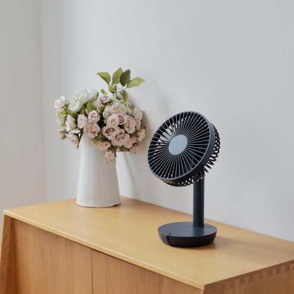6 Inch Rechargeable Air Circulation Fan USB 4000mAh Mini Electric Fan