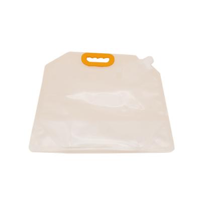 LDPE Clear Resealable Drink Pouches Spout Plastic Drinking Water Transparent Liquid Bag