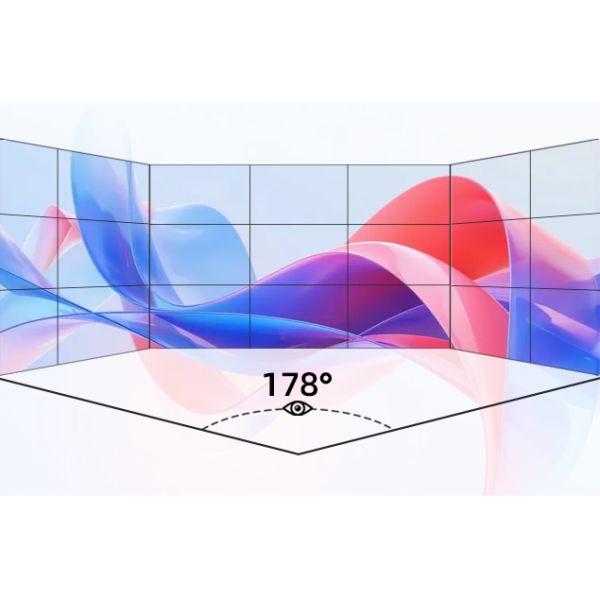 LCD Advertising Digital Signage Displays Wall Mounted 65 Inch