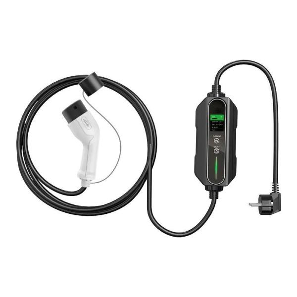 2.3KW Portable EV Charger With 3-4 Hours Charging Time IP54 Protection Level