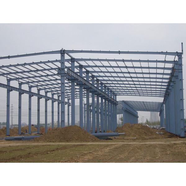 Storage Steel Structure Warehouse with Q235 And Q345 Steel Standard and Grade A Fire Resistance