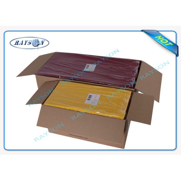 45 Gr/скатерть 50gr/60gr/70gr PP Spunbond Non сплетенной крышка таблицы 1.2m x 1.2m