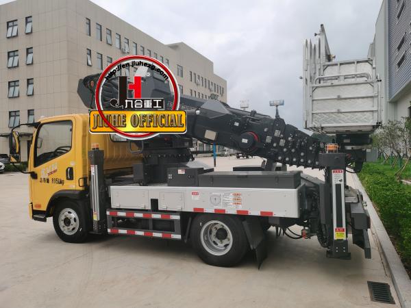 China Truck Mounted Elevated Work Platform Factory JIUHE Truck Mounted Lift Platform 29m Elevated Work Platform