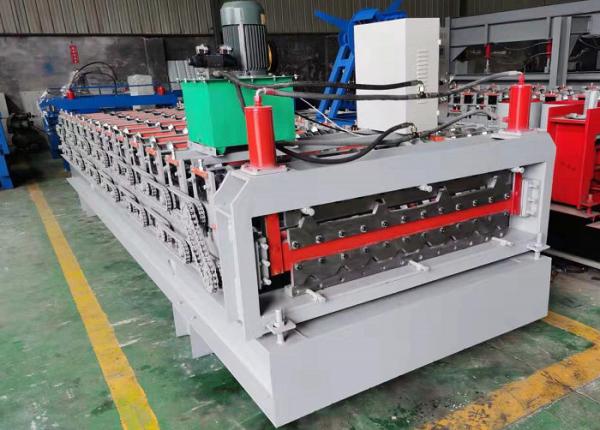 Chain Style Channel Roll Forming Machine Double Layer Type High Efficiency