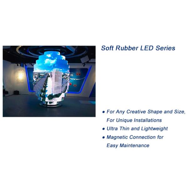 Light Weight P4 Flexible Led Display with Module of 240x120mm