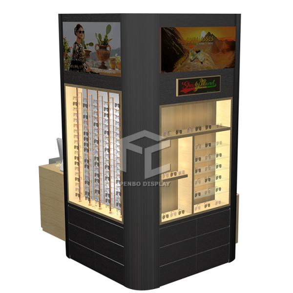 Flannelette Retail Eyewear Display Cabinet Shop Design CAD OEM