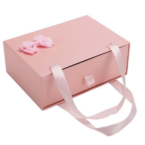 Bulk Small Pink Corrugated Cardboard Shipping Boxes Packaging For Shoe Shopping