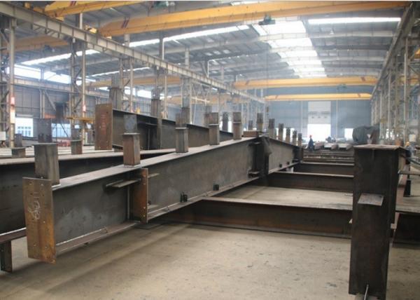 Fast Construction Industrial Steel Frame Buildings , Durable Steel Frame Office Building