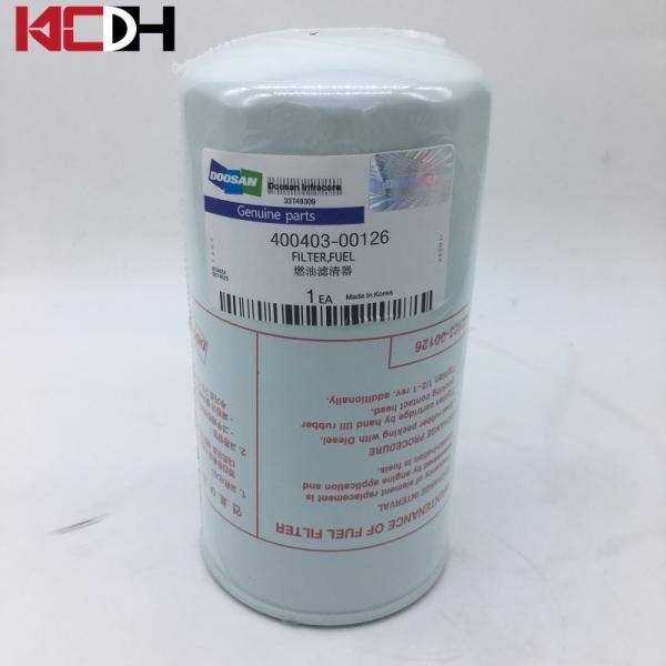 Filtro de combustível 400403-00126 de Engine Spare Parts da máquina escavadora de Doosan DX150 DX215-9