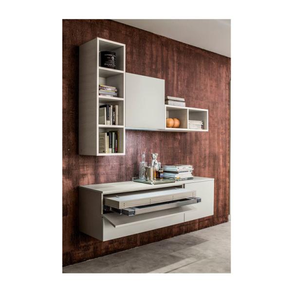 стойка ТВ угла 1800mm современная твердая деревянная для ТВ 75 дюймов со стеклом